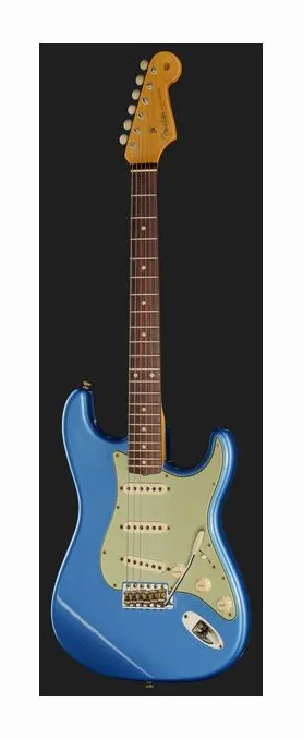 Fender 60 Strat LPB JM Relic, paletta con meccaniche e logo