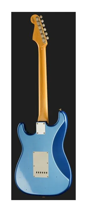 Fender 60 Strat LPB JM Relic, corpo e verniciatura in primo piano