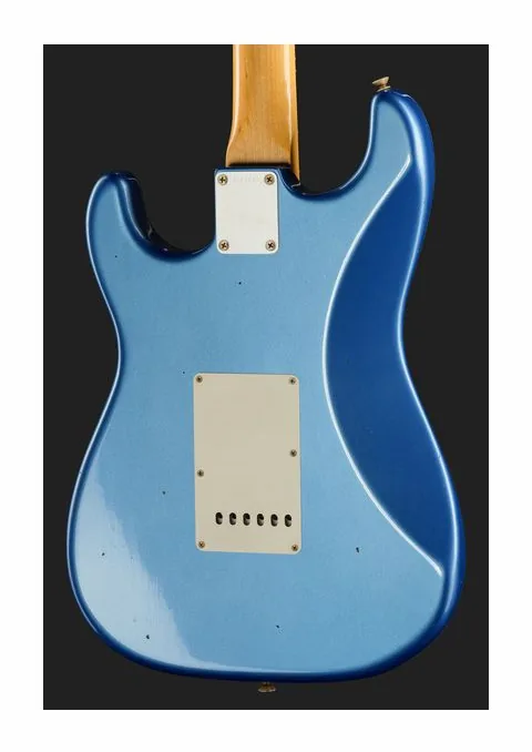 Fender 60 Strat LPB JM Relic, capotasto e prime posizioni della tastiera
