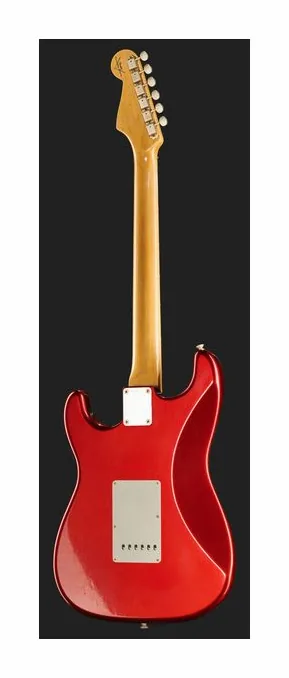 Fender 60 Strat CAR Journeyman Relic, corpo e verniciatura in primo piano