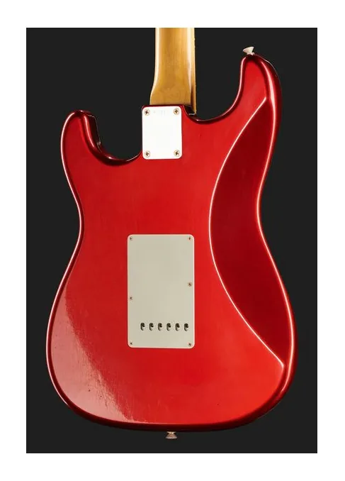 Fender 60 Strat CAR Journeyman Relic, paletta con meccaniche e logo