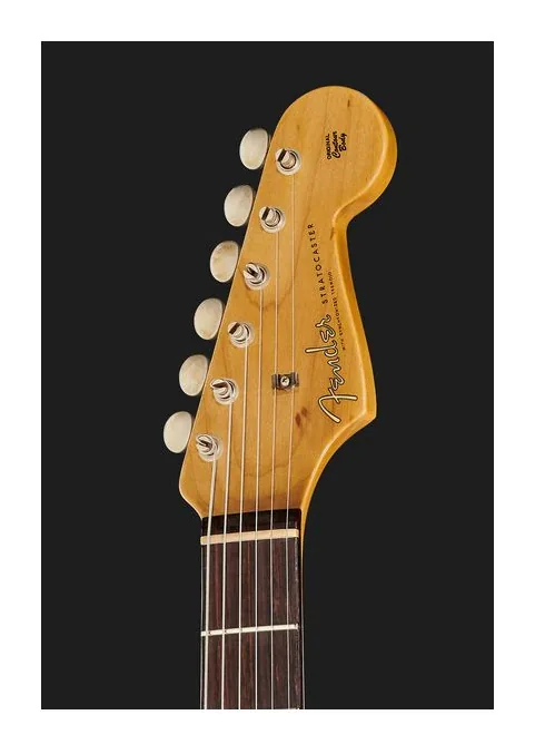 Fender 60 Strat CAR Journeyman Relic, corpo e verniciatura in primo piano