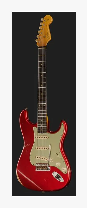 Fender 60 Strat CAR Relic, pickup e manopole dei controlli