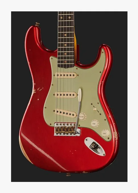 Fender 60 Strat CAR Relic, pickup e manopole dei controlli