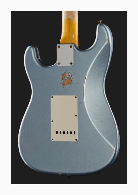 Fender 60 Strat IBM Relic, capotasto e prime posizioni della tastiera