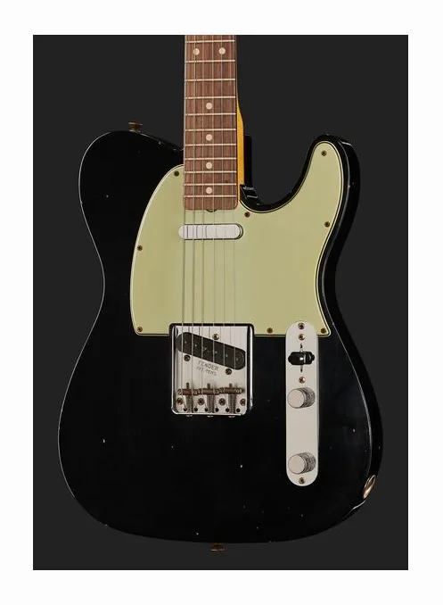 Fender 60 Tele BLK Journeyman Relic, selettore pickup e jack di uscita