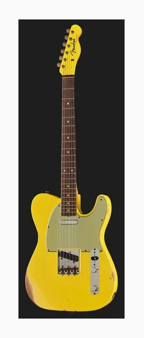 Fender 60 Tele Relic RW GYW, ponte e meccaniche di intonazione