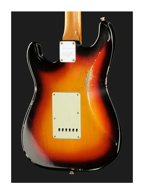Fender 60s DM II CR Strat Relic 3TSB, selettore pickup e jack di uscita