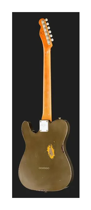 Fender 60s Tele Relic CF over 3TSB, vista posteriore del corpo