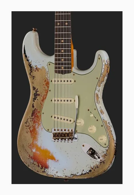 Fender '61 Bone Tone Strat ASB, ponte e meccaniche di intonazione