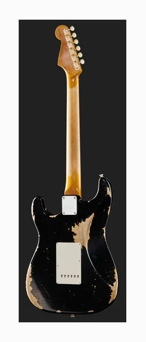 Fender 61 Strat Heavy Relic AB, profilo laterale del corpo