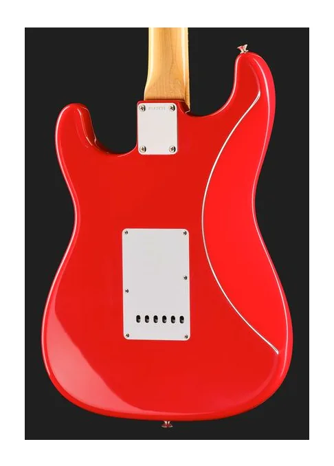 Fender 61 Strat Hot Rod Red RW NOS, pickup e manopole dei controlli