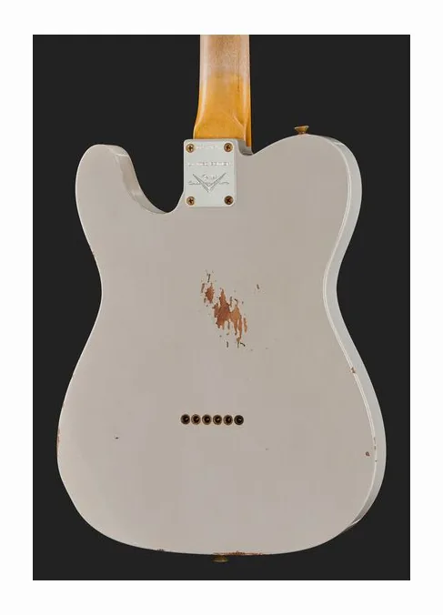 Fender 61 Telecaster Relic AOW, corpo e verniciatura in primo piano