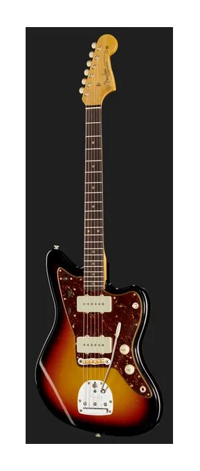 Fender 62 Jazzmaster A3CS Relic, manico e tastiera visti di lato