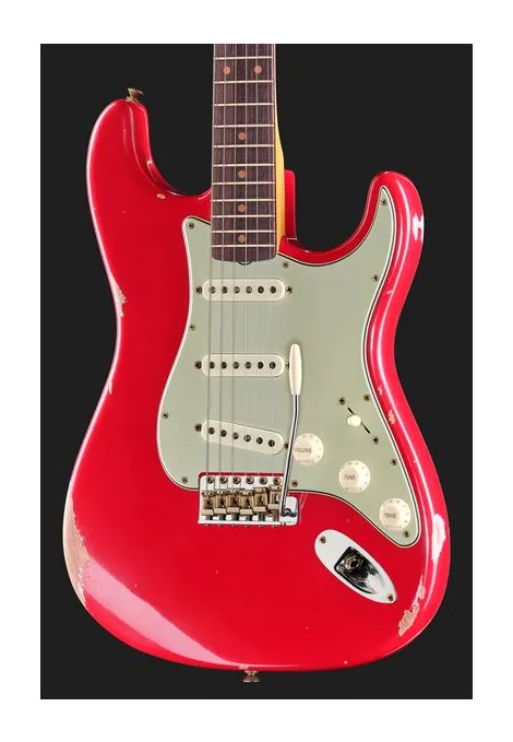 Fender 62 Strat ASR Relic, profilo laterale del corpo