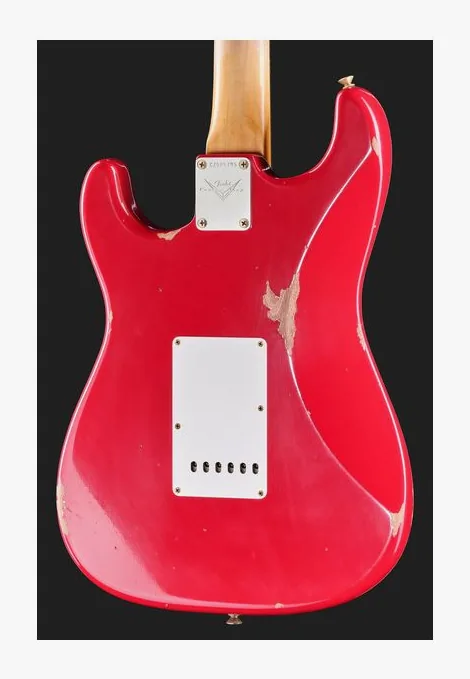 Fender 62 Strat ASR Relic, vista posteriore del corpo