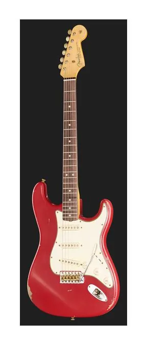 Fender 63 Strat Relic DAR MBDB, selettore pickup e jack di uscita