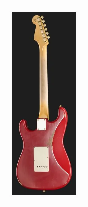 Fender 63 Strat Relic DAR MBDB, profilo laterale del corpo