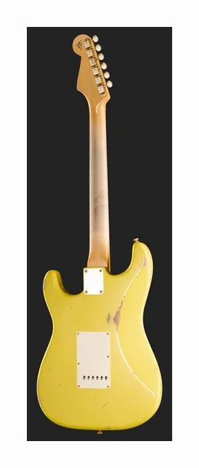 Fender 63 Strat Relic GRY MBDB, selettore pickup e jack di uscita