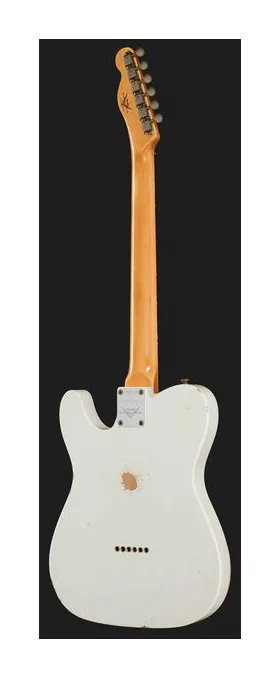 Fender 63 Tele Relic Olympic White, capotasto e prime posizioni della tastiera