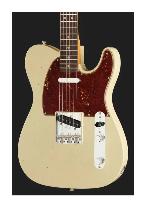 Fender 63 Telecaster V White JM LTD, vista posteriore del corpo
