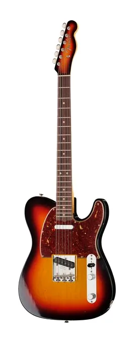 Fender 63 Telecaster A3TSB JM in primo piano frontale