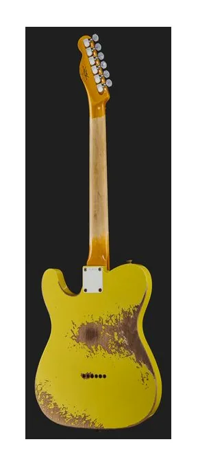 Fender 64 Tele HS GFY Heavy Relic, vista posteriore del corpo