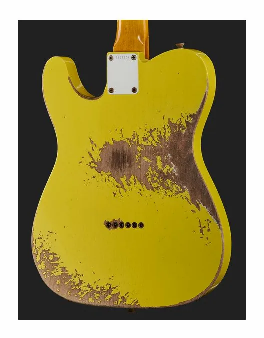 Fender 64 Tele HS GFY Heavy Relic, vista posteriore del corpo