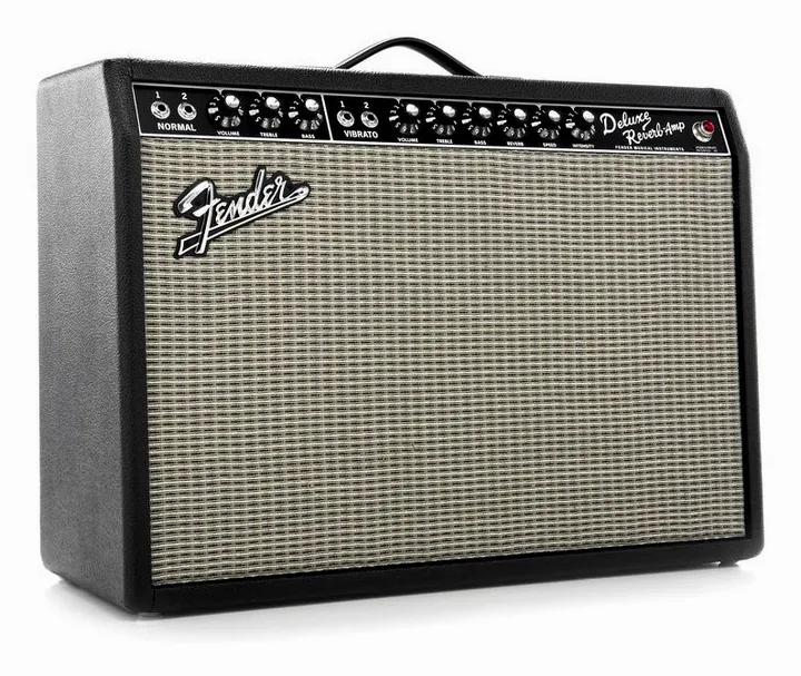 Fender 65 Deluxe Reverb, vista laterale del cabinet