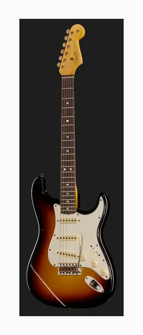 Fender 65 Strat 3CS Journeyman Relic, selettore pickup e jack di uscita