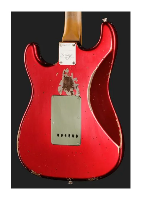 Fender 65 Strat CAR Heavy Relic, profilo laterale del corpo