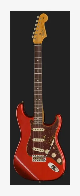 Fender 65 Strat CAR JM Relic, pickup e manopole dei controlli