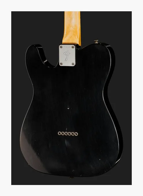 Fender '67 Tele BLK Journeyman Relic, ponte e meccaniche di intonazione