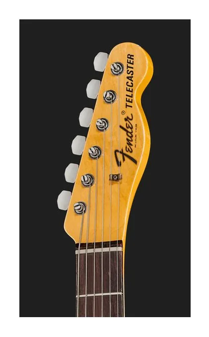 Fender '67 Tele BLK Journeyman Relic, paletta con meccaniche e logo
