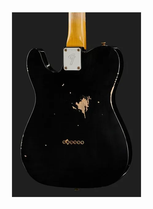 Fender 67 Tele BLK Relic, selettore pickup e jack di uscita