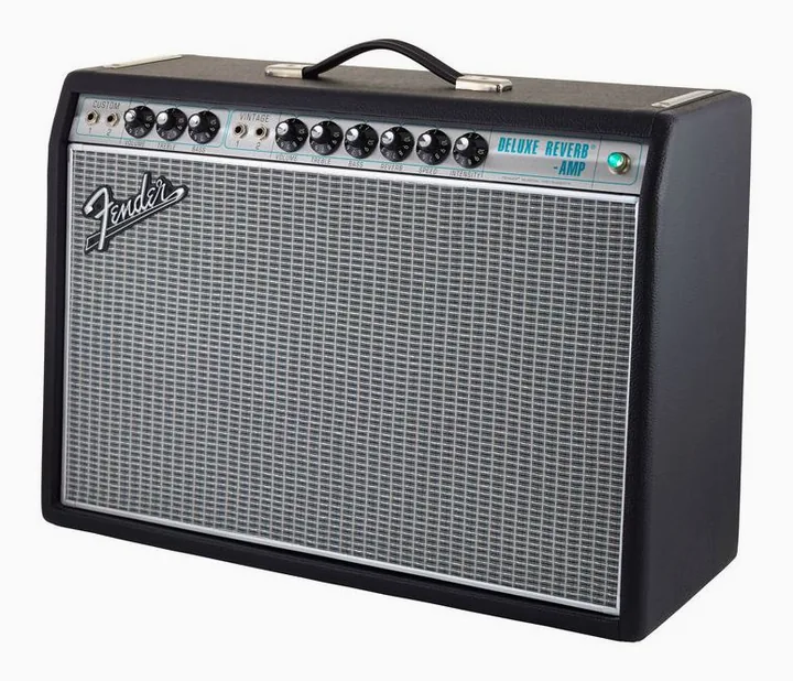 Fender 68 Custom Deluxe Reverb visto di fronte