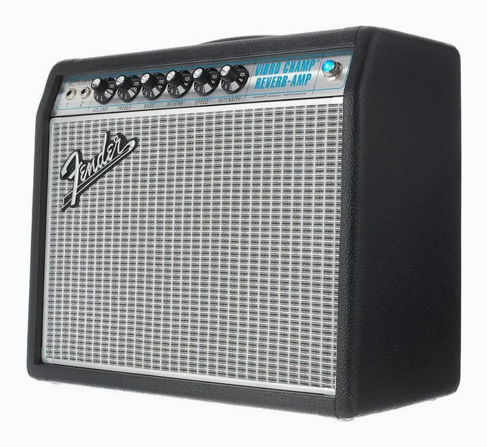 Fender 68 Custom Vibro Champ, manopole e selettore dei canali