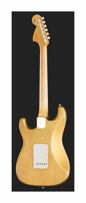 Fender 68 Strat AZG P-90 MBAH, profilo laterale del corpo