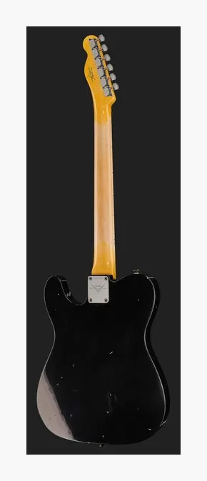 Fender 68 Tele Thinline ABLK Relic, pickup e manopole dei controlli