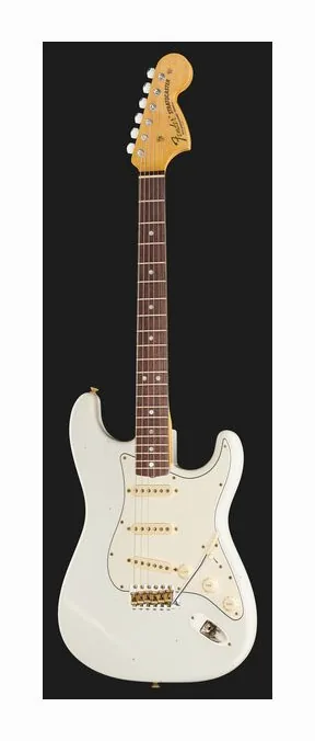 Fender 69 Strat OLW Journeyman Relic, capotasto e prime posizioni della tastiera