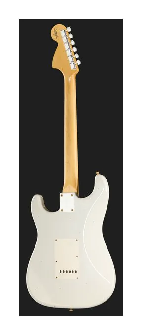 Fender 69 Strat OLW Journeyman Relic, capotasto e prime posizioni della tastiera