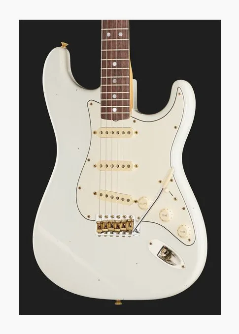 Fender 69 Strat OLW Journeyman Relic, ponte e meccaniche di intonazione