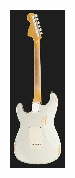 Fender 69 Strat OLW Relic, vista posteriore del corpo