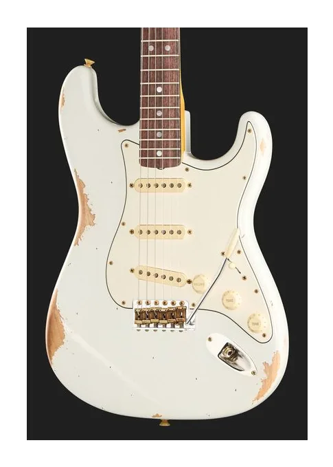 Fender 69 Strat OLW Relic, vista posteriore del corpo