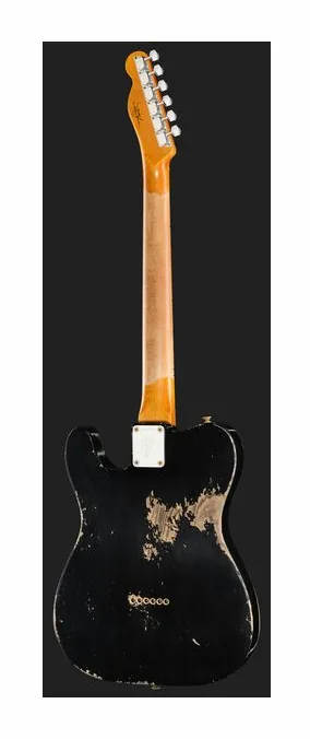 Fender '70s Tele Custom Black HR LTD, profilo laterale del corpo