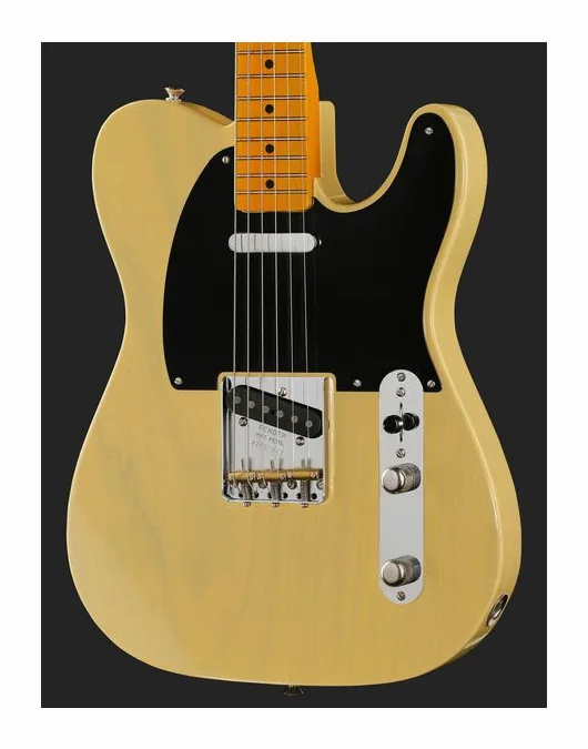 Fender 75th Anni AV II 51 Nocaster BL, curve del body viste dall'alto