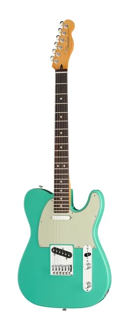 Fender 75th Anni Player II Tele SFMG in primo piano frontale
