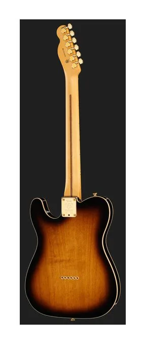 Fender 75th Anniv Am Pro II Tele 2CSB, vista posteriore del corpo