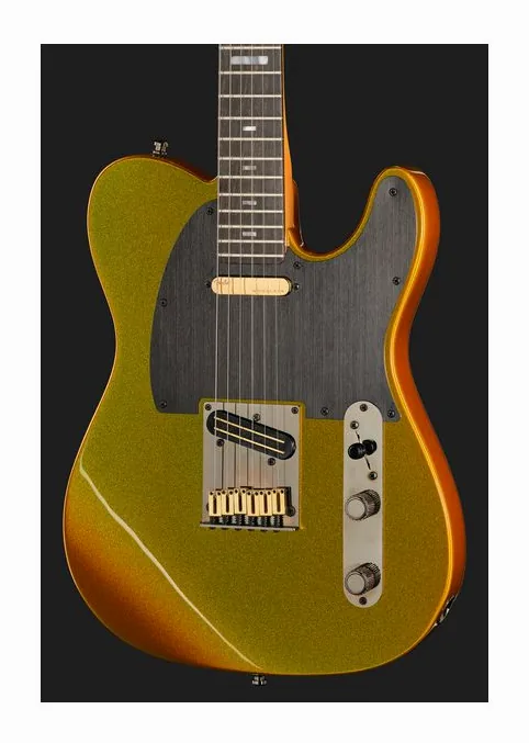 Fender 75th Anniv Am Ultra II Tele LG, pickup e manopole dei controlli