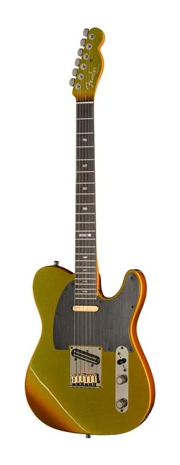 Fender 75th Anniv Am Ultra II Tele LG in primo piano frontale